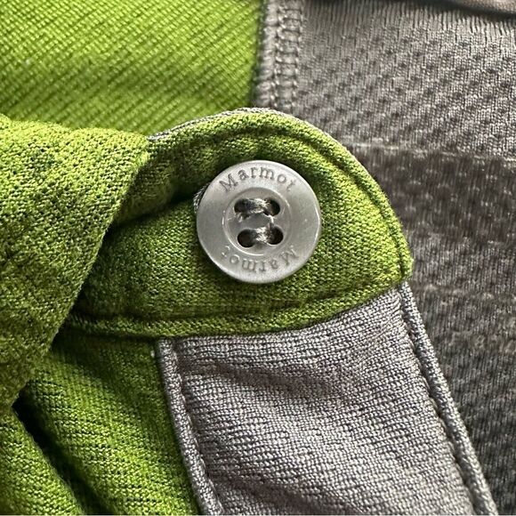 Marmot XL‎ Lime Green Outdoor Performance Polo - Picture 7 of 7